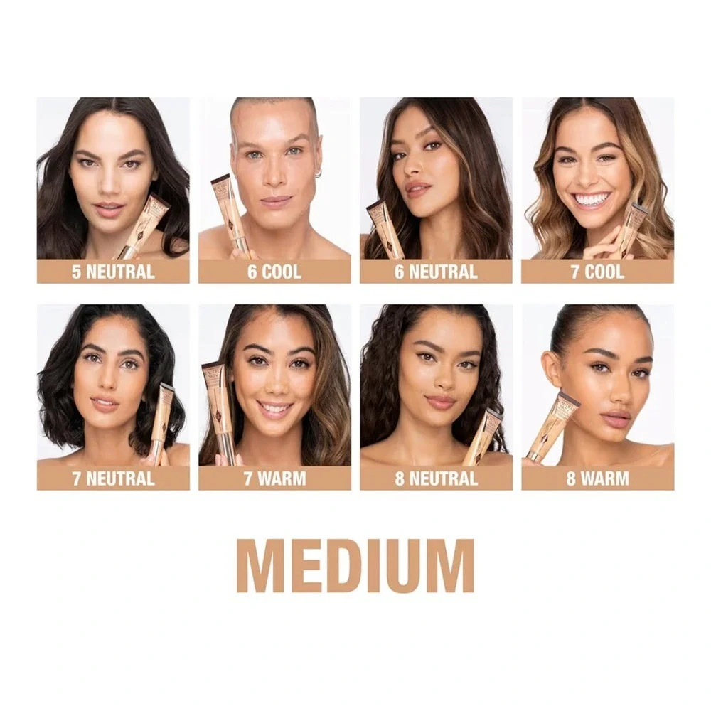 6 Cool | Charlotte Tilbury Beautiful Skin Foundation, Fair-Medium Pink Undertone